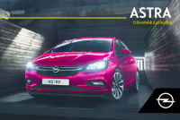 Opel Astra K 2017 navod k obsluze CZ 